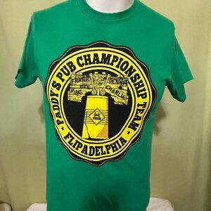 It's Always Sunny in Philadelphia Paddy's Pub Men's Green T Shirt Small Lootwear